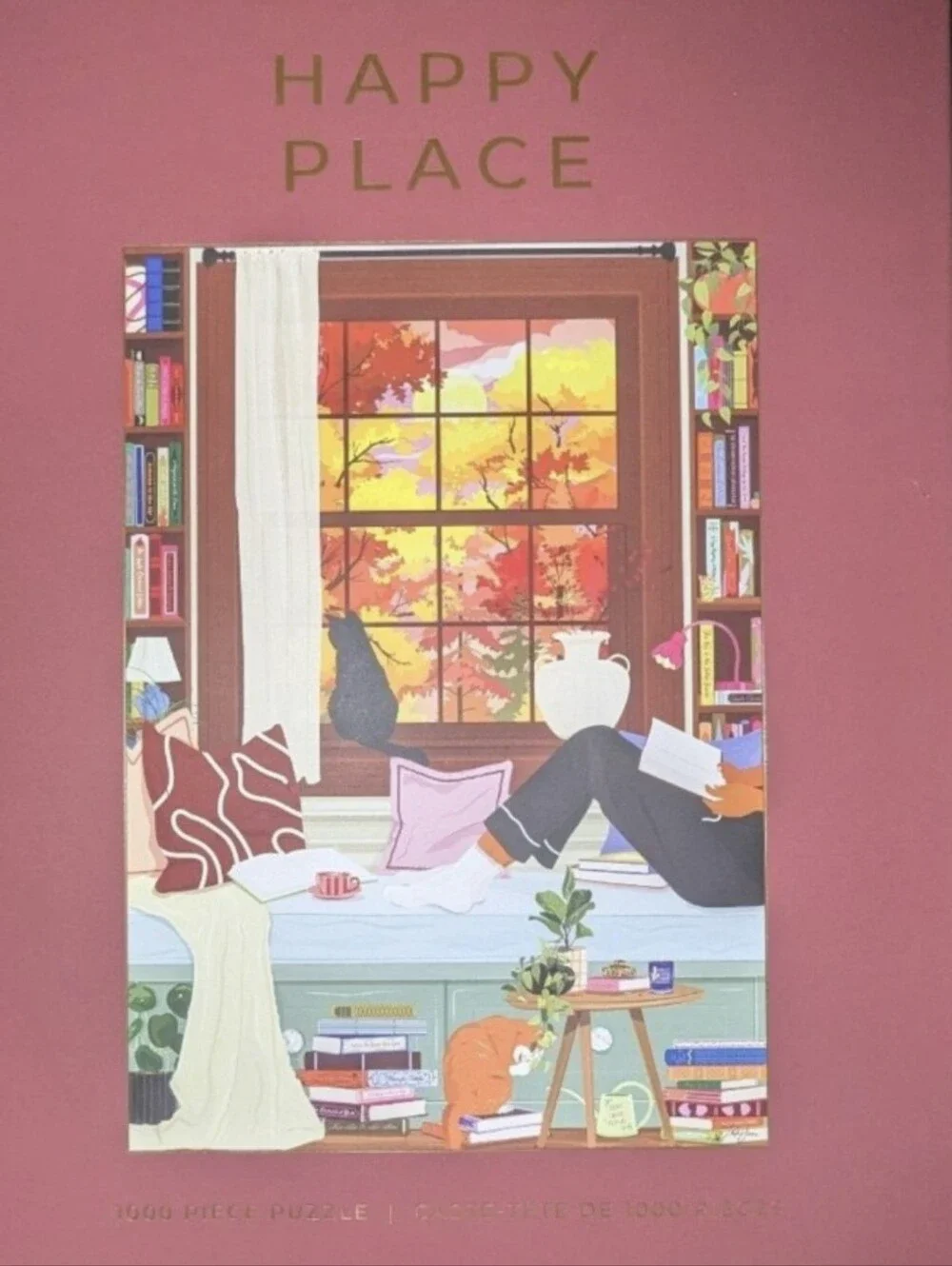 New- 1000 Piece Hobbry Puzzle -Happy Place